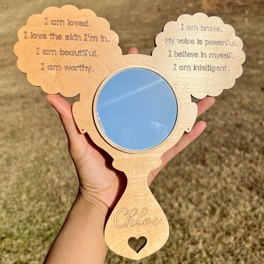 Affirmation Mirror (Girl)