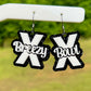 Breezy Bowl XX Earrings, Chris Brown 2025 Stadium Tour