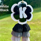 Daisy Initial Bag Charm