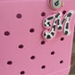 Cow Print Bag Charm