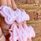 3D Name Keychain/Charm (Pastel Colors)